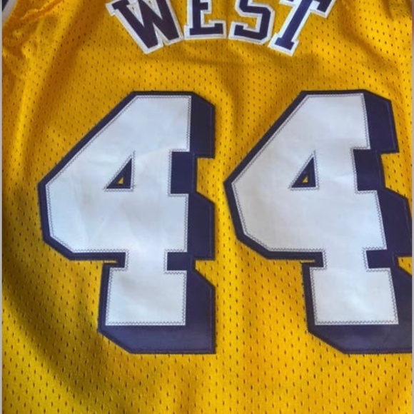 Jerry West Lakers jersey men’s large - Picture 4 of 5